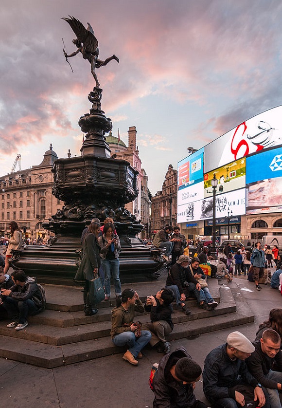 Fuente de Piccadilly Circus.