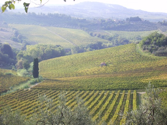 Paisaje de la Toscana