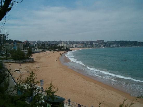 Playa del Sardinero en Santander