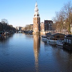 Un lugar que no conocías, la Torre de Montelbaanstoren de Ámsterdam