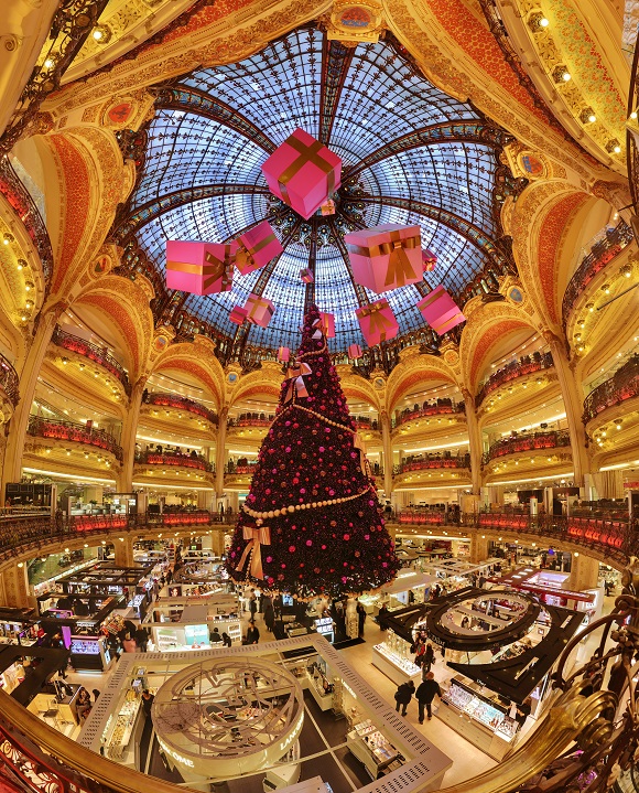 Galerías Lafayette, unos almacenes con estrella (y cúpula) en París