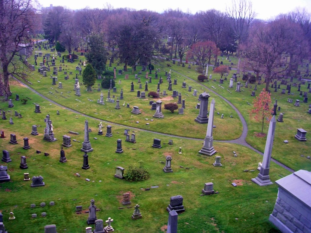Cementerio de Green Wood un camposanto victoriano en el centro de