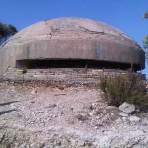 Vestigios de la Guerra Civil en la costa sur del Montsià