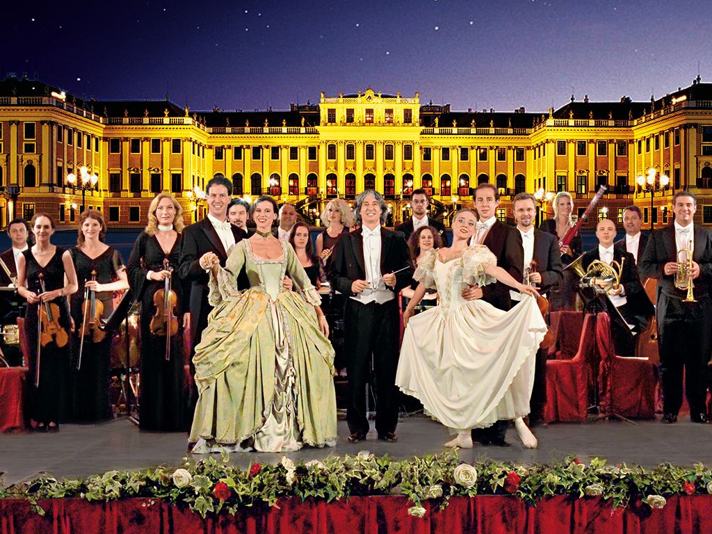 Cena y concierto nocturno en el Palacio de Schonbrunn - Viena - GuiasTravel, image size:1024x768